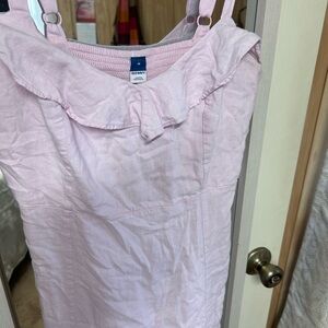 Old Navy Light Pink Ruffle Strap Dress